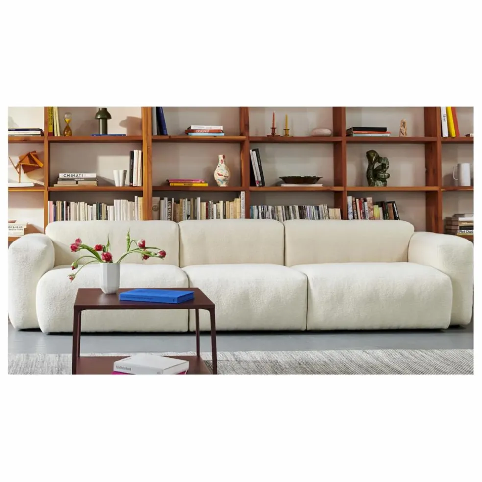 Canapé Mag Soft Low Armrest 3 seater Combinaison 1 | Crème