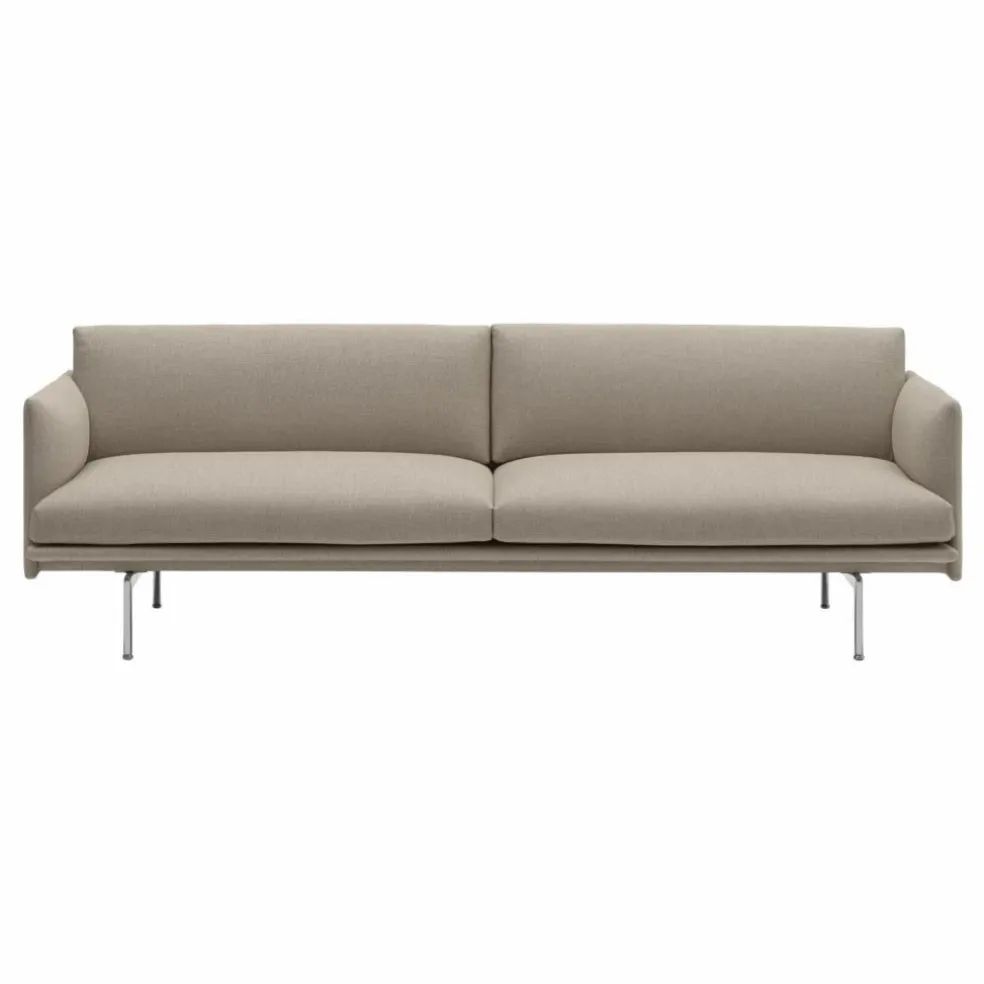 Canapé Outline, 3 seater | Sable
