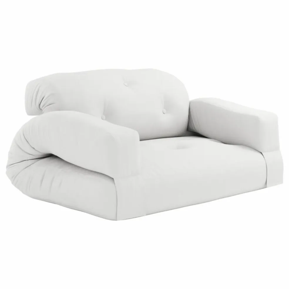 Canapé-pouf outdoor | Blanc