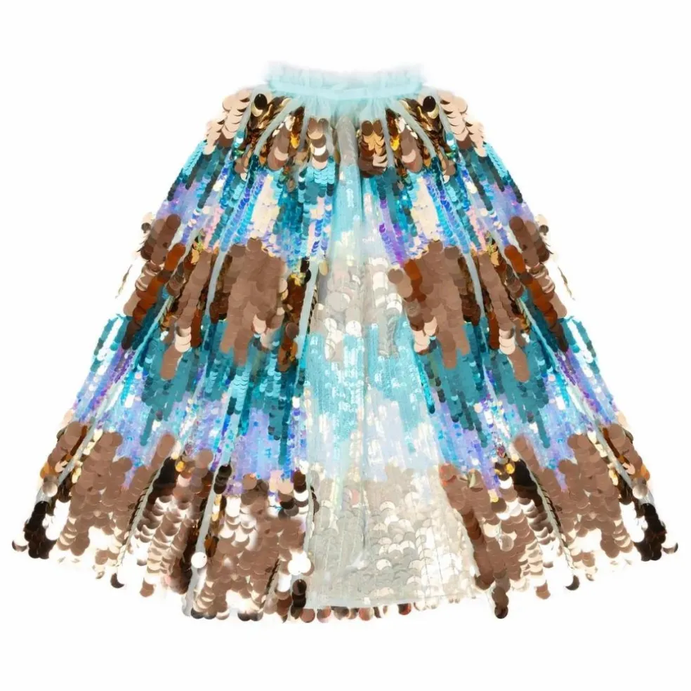 Cape à sequin The 5th Avenue | Bleu