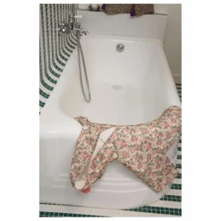 Cape de bain Maelou en coton bio | Rose