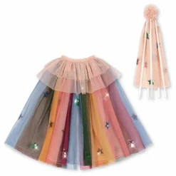 Cape et baguette Rainbow