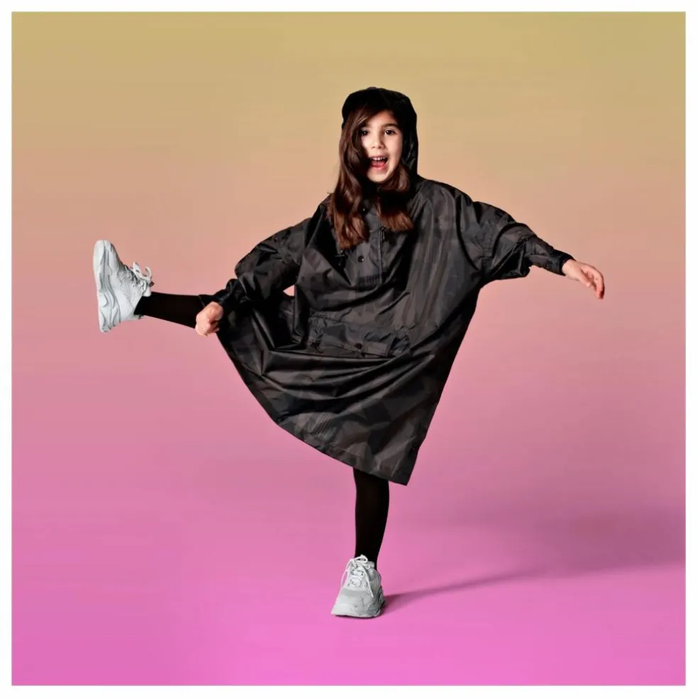 Cape Imperméable Back to Black | Noir