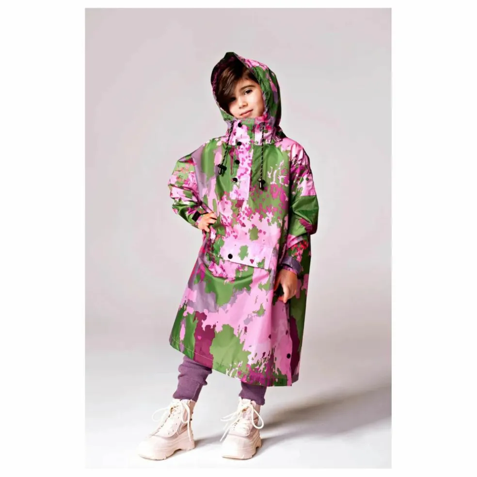 Cape Imperméable Digi Spring Camo - Collection Enfant | Violet