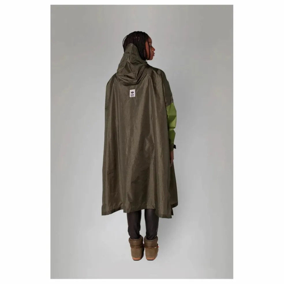 Cape Imperméable Herringbone - Collection Femme | Marron