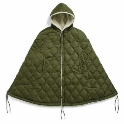 Cape Matelassée Military Unisexe | Vert olive