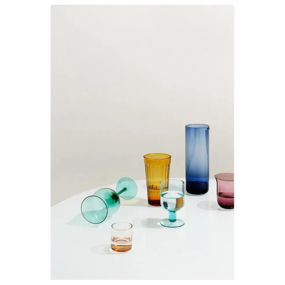 Carafe Bloom | Bleu turquoise
