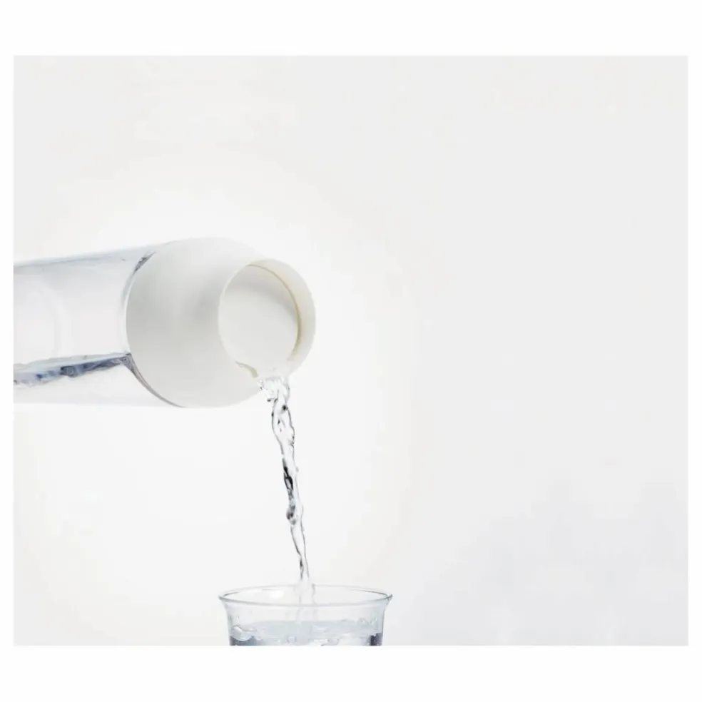 Carafe en verre Capsule - 1 L | Blanc