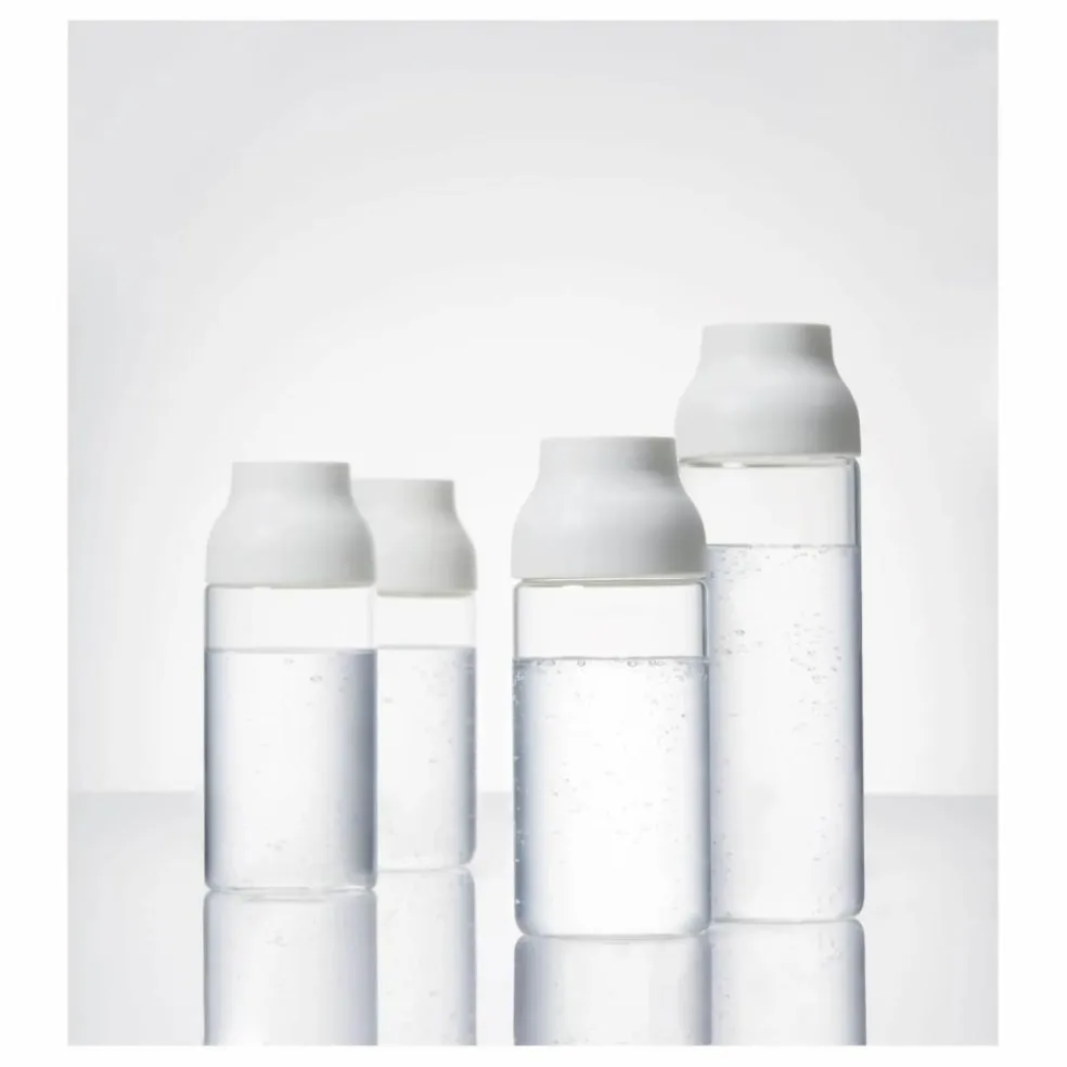 Carafe en verre Capsule - 1 L | Blanc