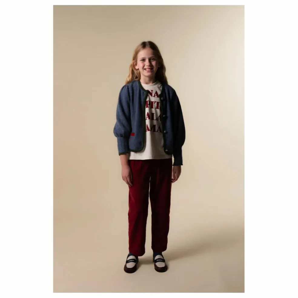 Cardigan Austrian | Bleu gris