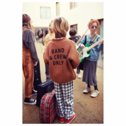 Cardigan Band & Crew Only Laine | Marron