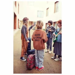 Cardigan Band & Crew Only Laine | Marron