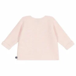 Cardigan Barby Coton Bio | Rose poudré