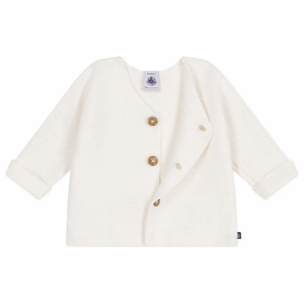 Cardigan Barby Coton Bio | Blanc