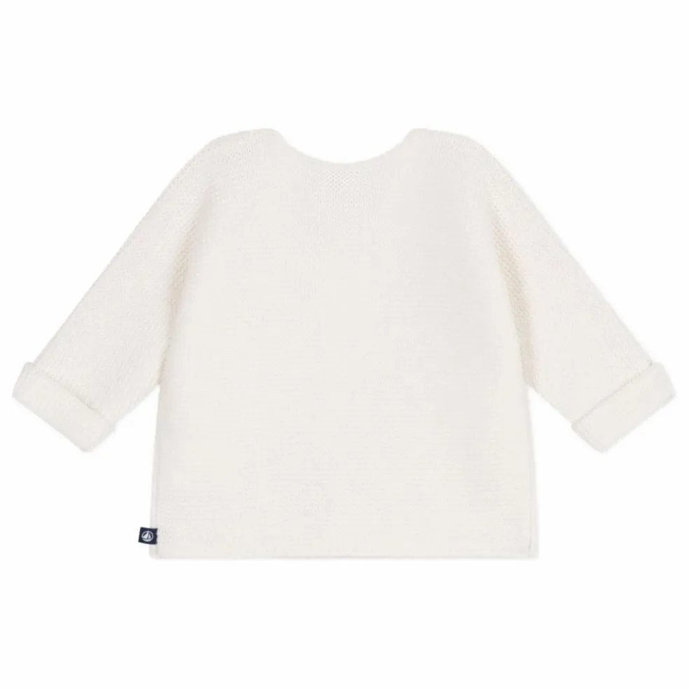 Cardigan Barby Coton Bio | Blanc