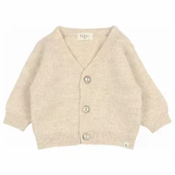 Cardigan Bébé Fibres Recyclées | Beige