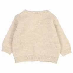 Cardigan Bébé Fibres Recyclées | Beige