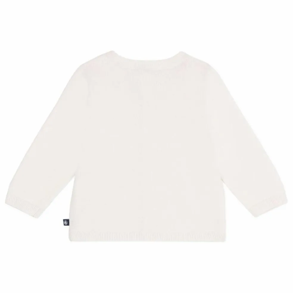 Cardigan Benga Coton Bio | Blanc