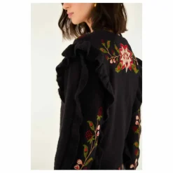 Cardigan Berry Brodé | Noir