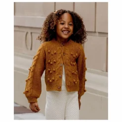 Cardigan Bobble | Ocre