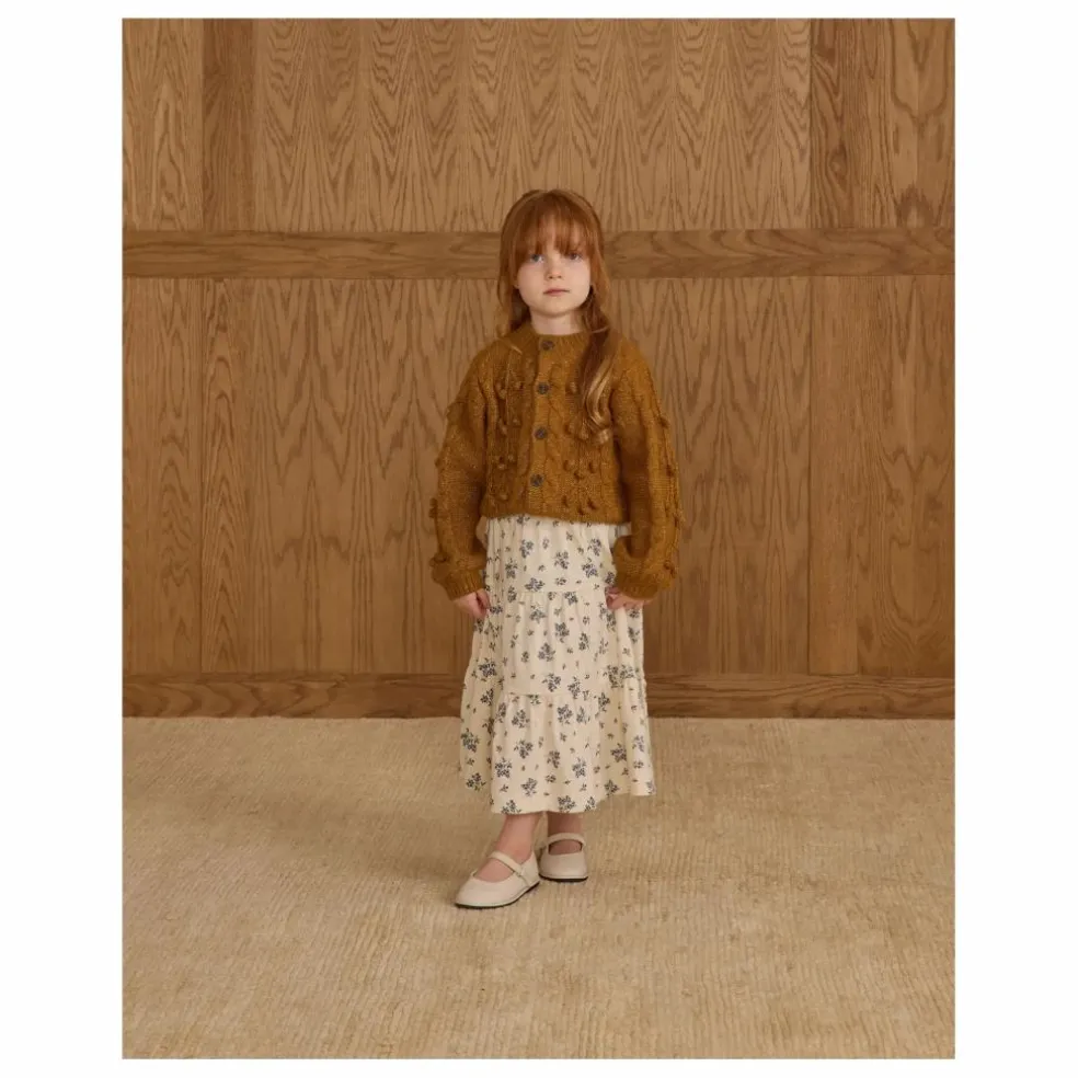 Cardigan Bobble | Ocre