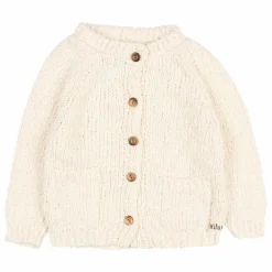 Cardigan Bunny Coton Bio | Ecru