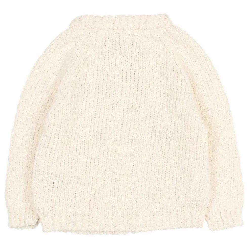Cardigan Bunny Coton Bio | Ecru