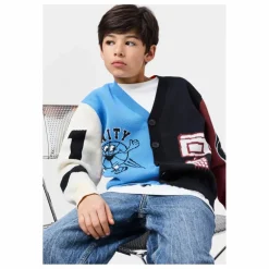 Cardigan Burt Basketball Coton Bio | Noir