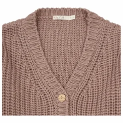 Cardigan Chunky Coton Bio | Taupe