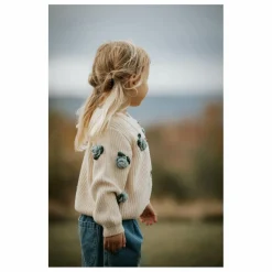Cardigan Cool Flower | Ecru