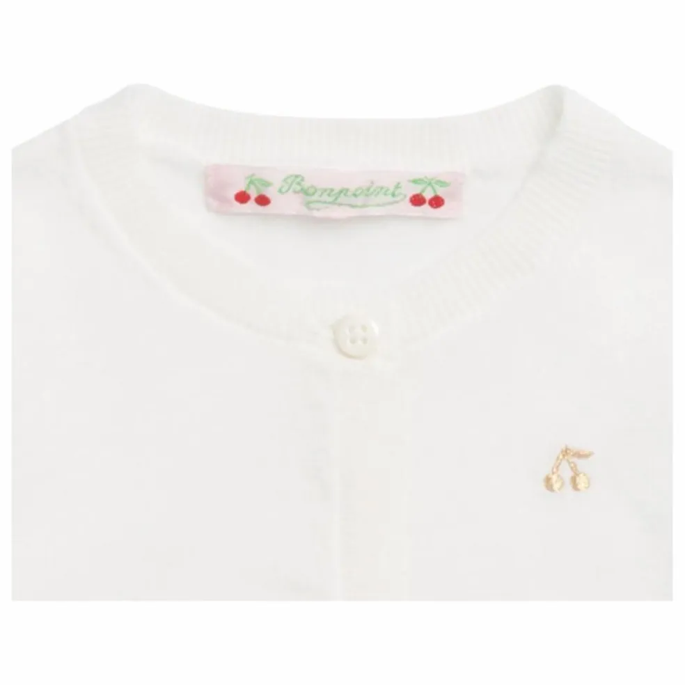 Cardigan Coton | Blanc