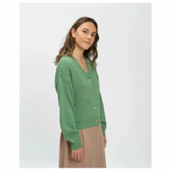 Cardigan Coton Bio | Vert