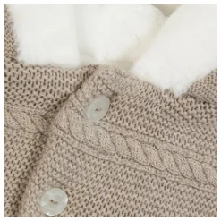 Cardigan Fourré | Grège