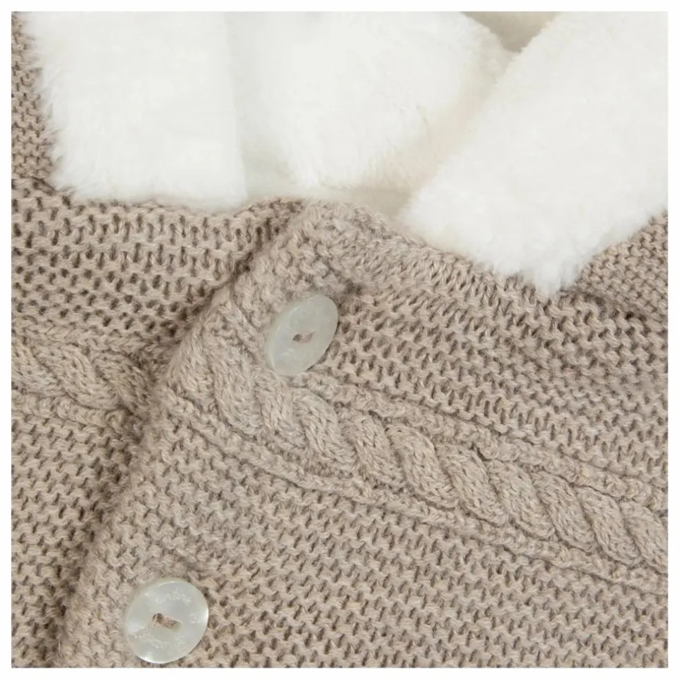 Cardigan Fourré | Grège