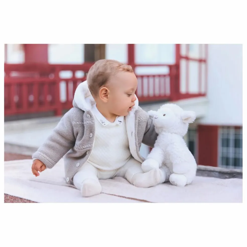 Cardigan Fourré | Grège