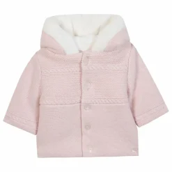 Cardigan Fourré | Rose pâle