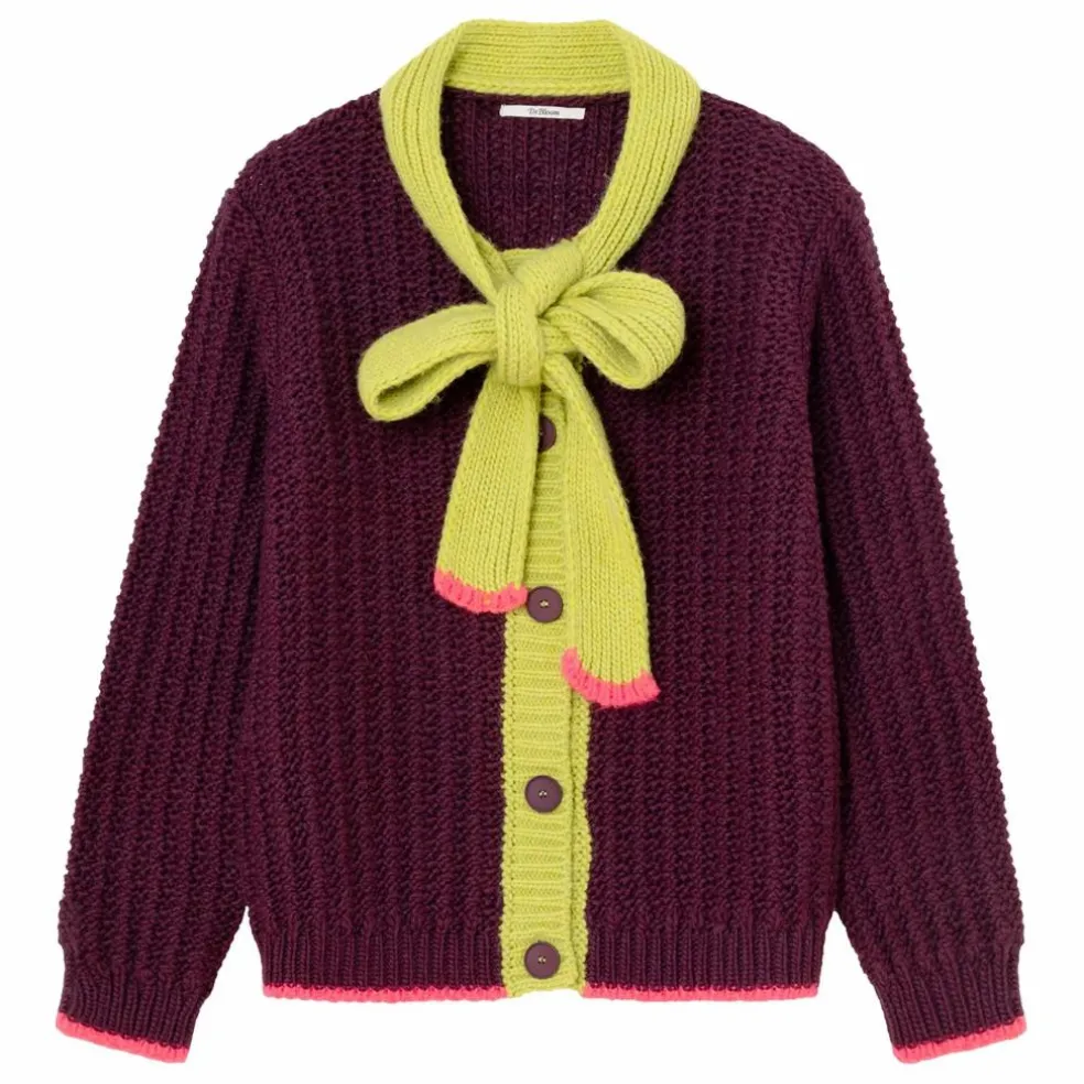 Cardigan Grace | Aubergine