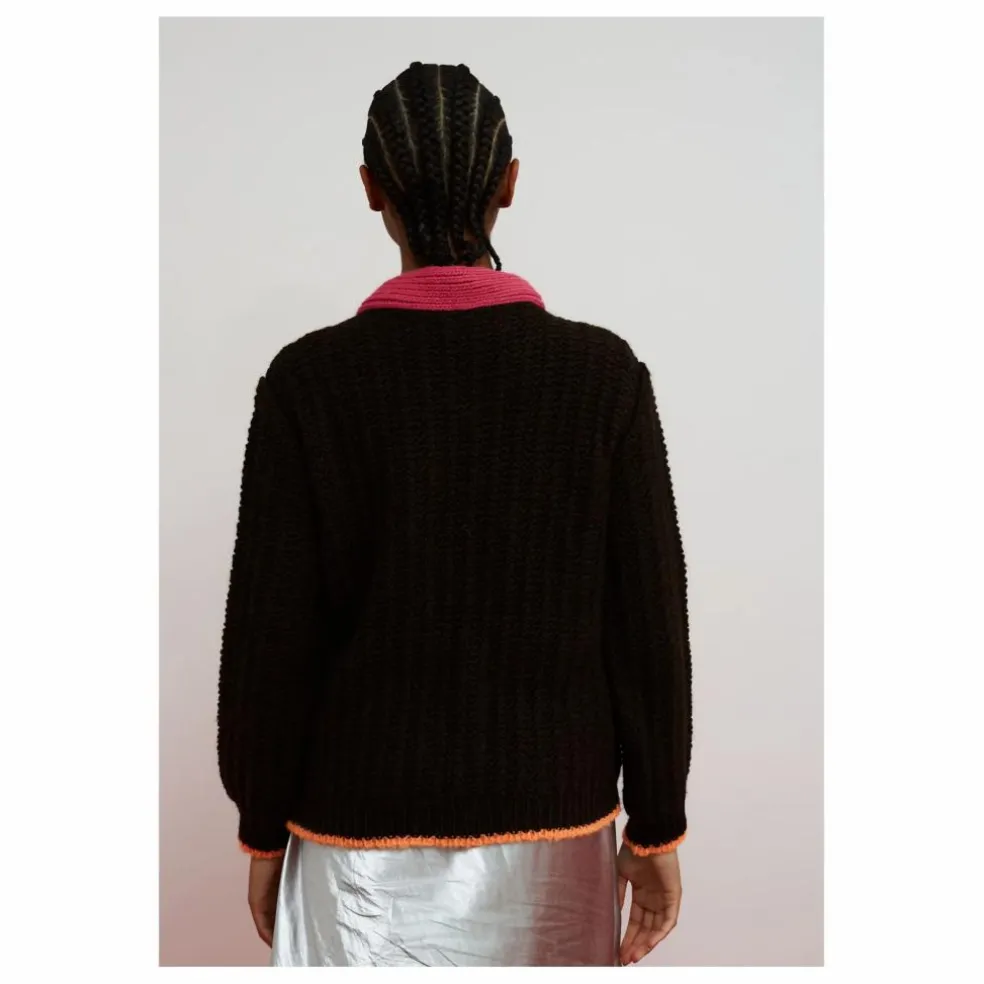 Cardigan Grace | Marron