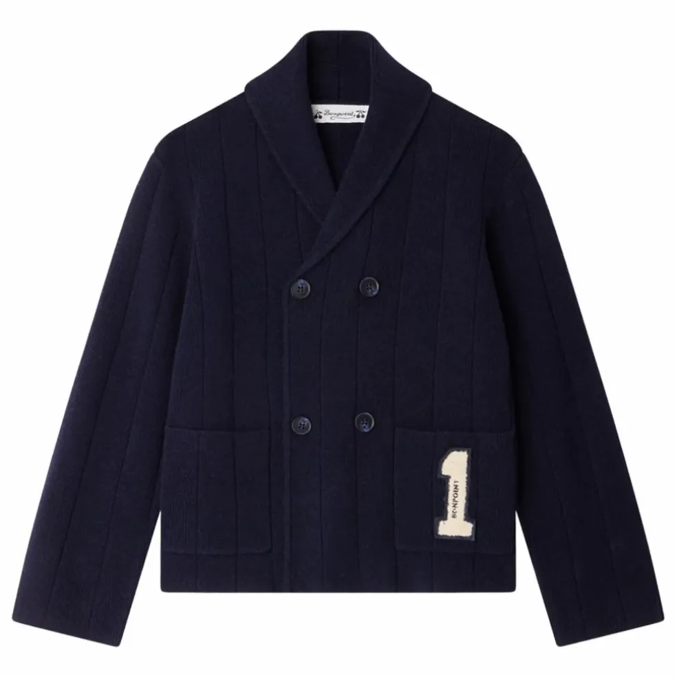 Cardigan Josef Laine | Bleu marine
