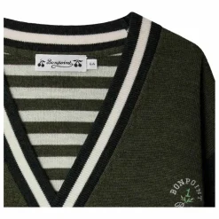 Cardigan Julian Laine | Vert kaki