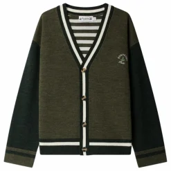 Cardigan Julian Laine | Vert kaki