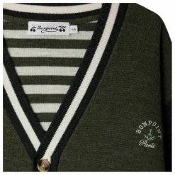 Cardigan Julian Laine | Vert kaki