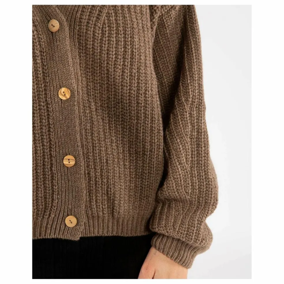 Cardigan Laine | Marron
