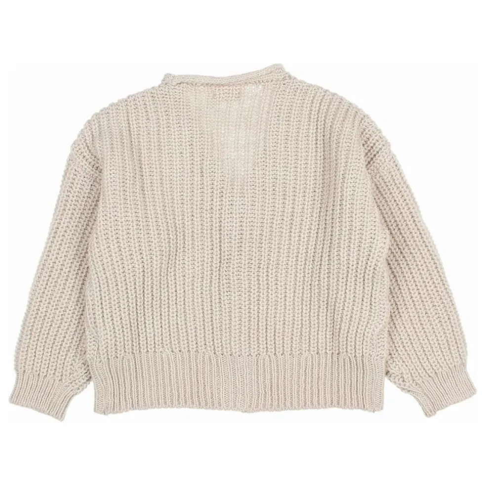 Cardigan Laine Alpaga | Beige