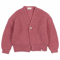Cardigan Laine Alpaga | Mauve