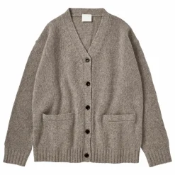 Cardigan Laine d'Agneau - Collection Femme | Beige chiné