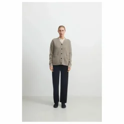 Cardigan Laine d'Agneau - Collection Femme | Beige chiné