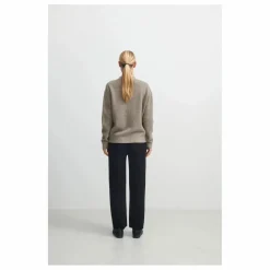 Cardigan Laine d'Agneau - Collection Femme | Beige chiné