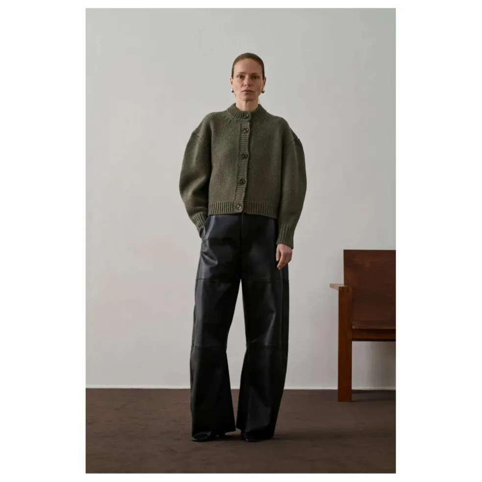 Cardigan Léonard Laine Mérinos | Gris chiné