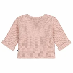 Cardigan Mafa Point Mousse | Rose poudré